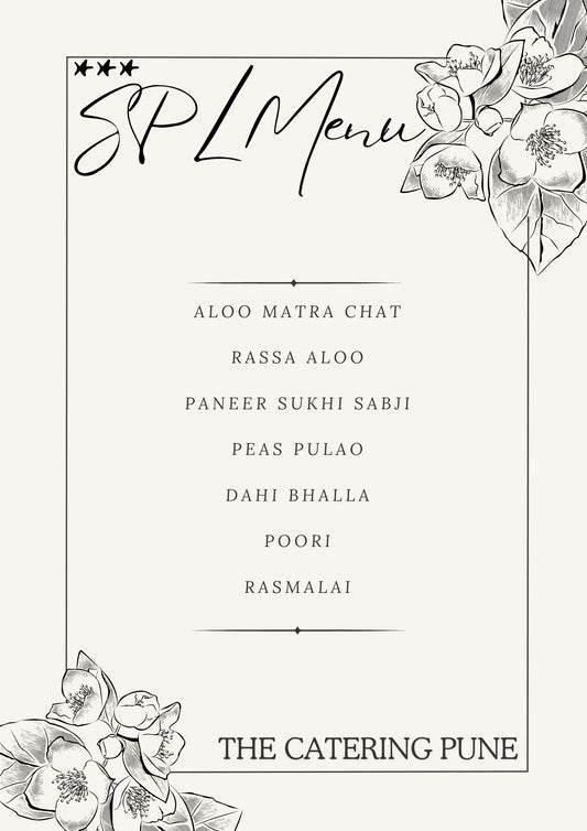 Special Pure Veg Birthday Menu by The Catering Pune - Catering Pune