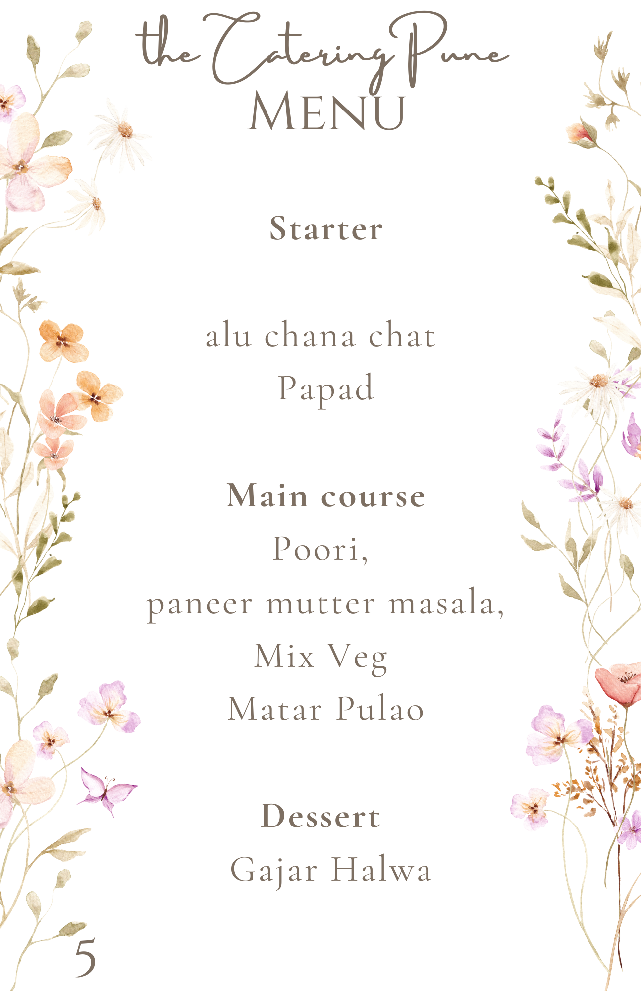 Flavors of Tradition: The Classic Feast Menu - Catering Pune