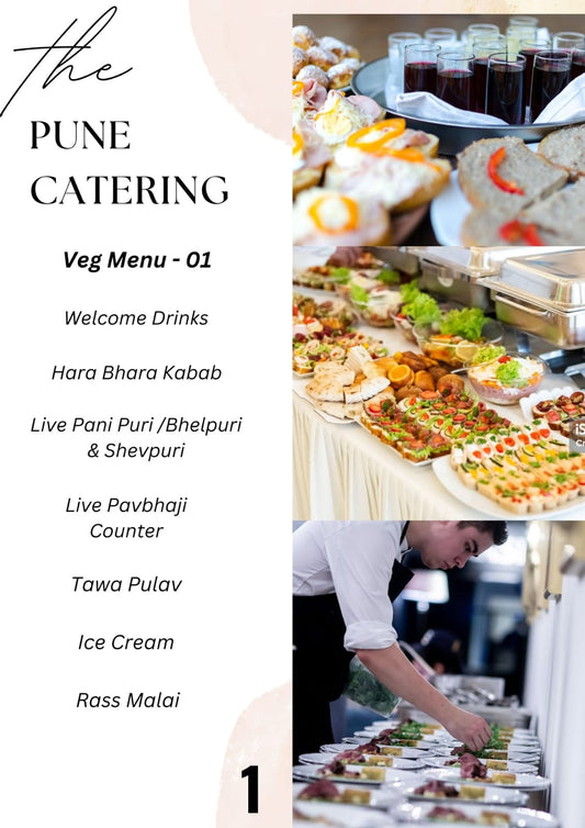 Veg Special Menu 01 - Catering Pune